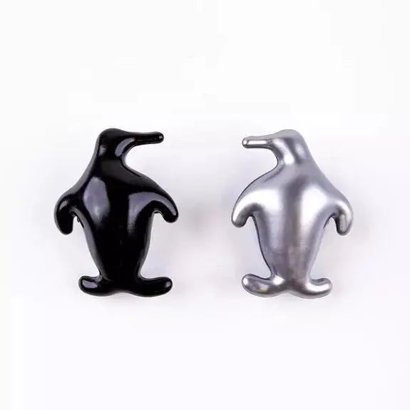 Perle de Bain Pingouin Noir & Argent – Fraîcheur Ice & Relaxation - GLOWNCARE