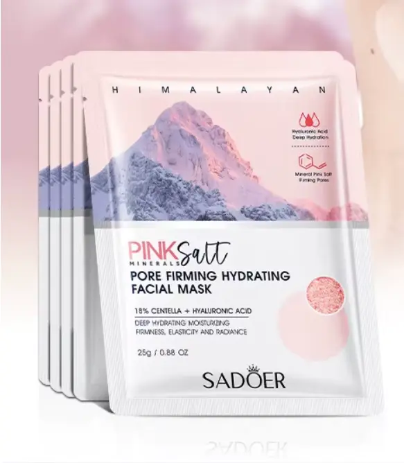 Masque Visage au Sel Rose de l’Himalaya – Hydratant, Éclat & Fermeté - GLOWNCARE