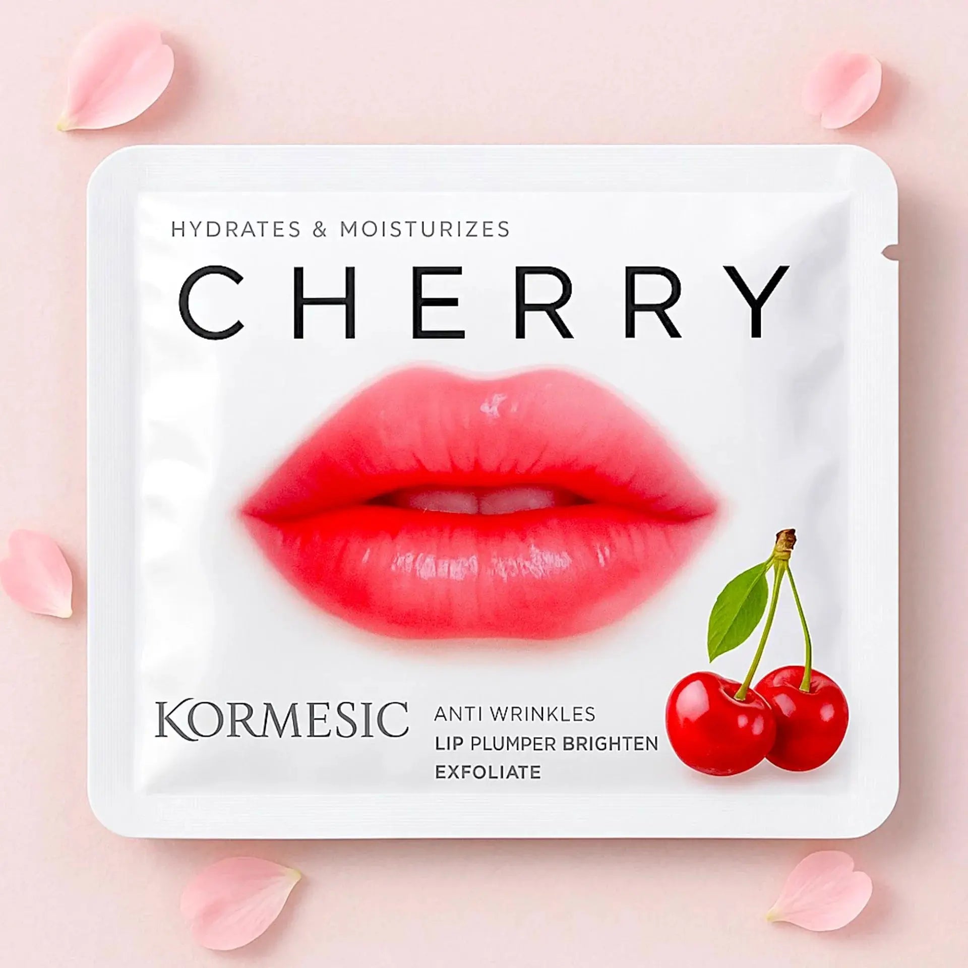 Masque Lèvres à la Cerise – Hydratant, Réparateur & Repulpant - GLOWNCARE